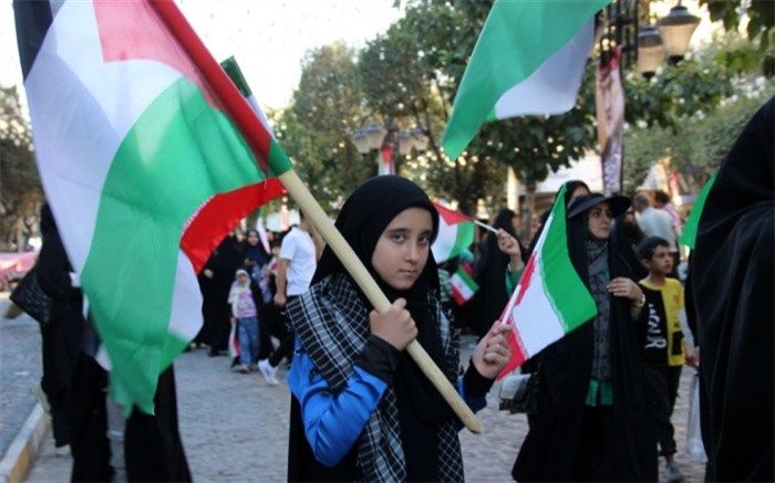 اجتماع باشکوه مردم شهرستان‌اسلامشهردرحمایت از قیام مردم مظلوم غزه/فیلم