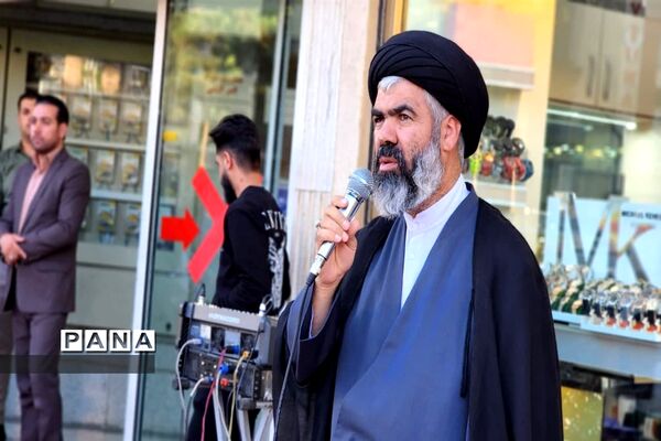 تجمع دانش‌آموزان ناحیه یک بهارستان در حمایت از مردم غزه