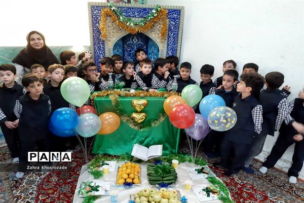 4جشن قرآن در دبستان پسرانه آیت الله بهجت