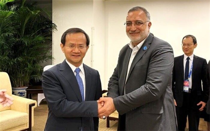 دیدار «زاکانی» با شهردار پکن