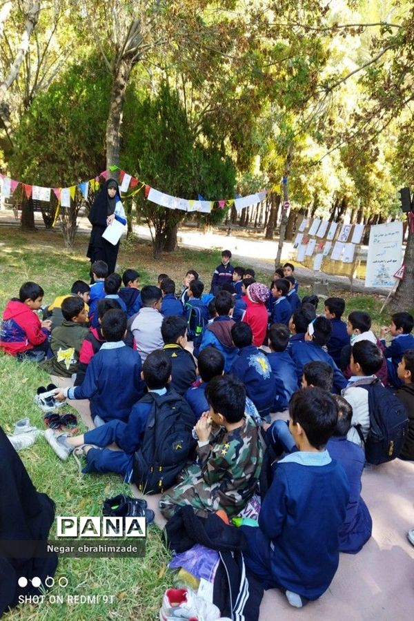 اردوی دبستان نواب صفوی جاجرم به‌مناسبت هفته سلامت و روان