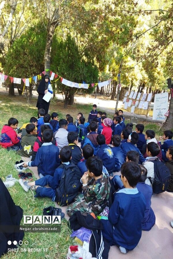اردوی دبستان نواب صفوی جاجرم به‌مناسبت هفته سلامت و روان