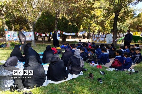 اردوی دبستان نواب صفوی جاجرم به‌مناسبت هفته سلامت و روان