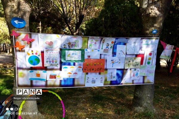 اردوی دبستان نواب صفوی جاجرم به‌مناسبت هفته سلامت و روان
