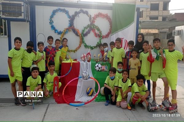 افتتاحیه المپیاد ورزشی درون مدرسه‌ای در شهرستان پارسیان