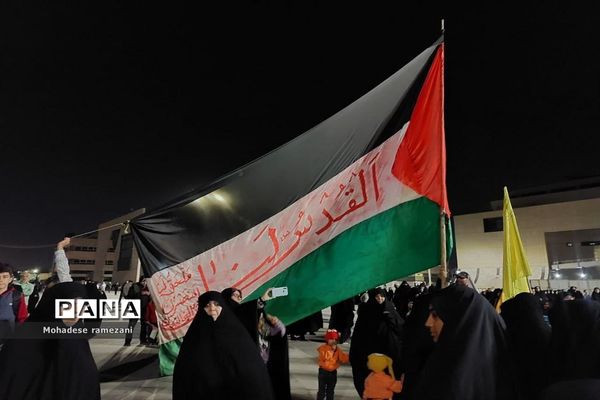 خر‌وش مردم مشهد در محکومیت جنایات اسرائیل غاصب در غزه