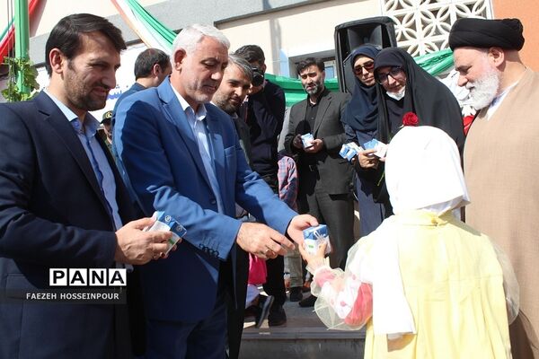 آیین افتتاح توزیع شیر رایگان مدارس کشور