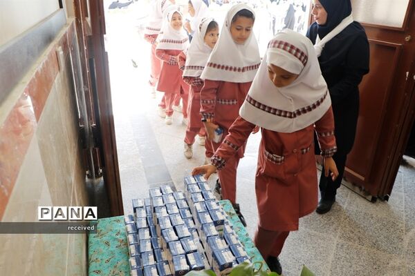 آیین افتتاح توزیع شیر رایگان مدارس کشور