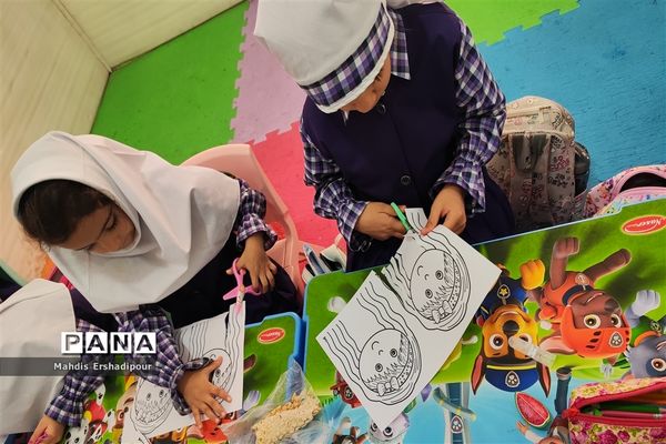 برگزاری اجرای مانور زلزله در مهد قرآنی شهرک شهید درخشان