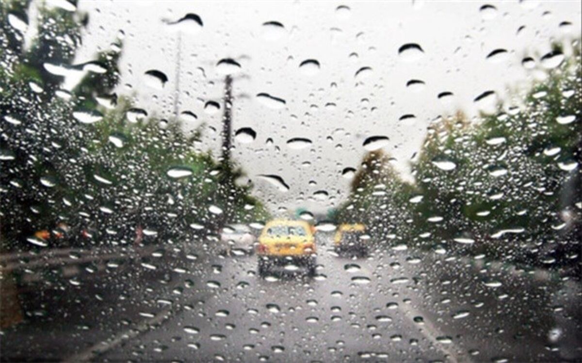 بارش باران در برخی استان‌ها