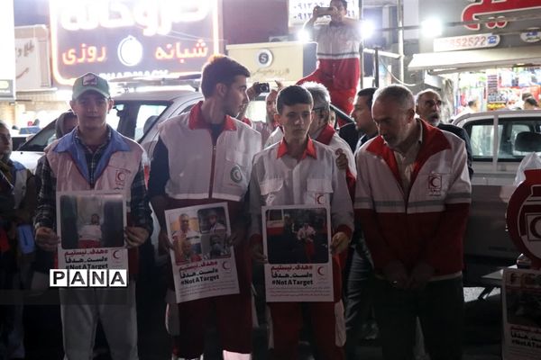 خروش مردم شهرستان‌قدس در محکومیت کشتار کودکان غزه