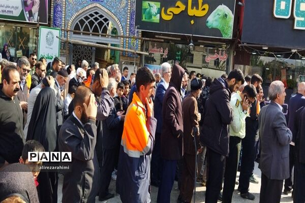 اجتماع با شکوه مردم شهرستان فیروزکوه در حمایت از مردم مظلوم فلسطین