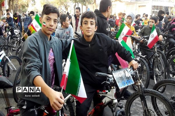 همایش بزرگ دوچرخه سواری در «بناب» شهر دوچرخه ایران