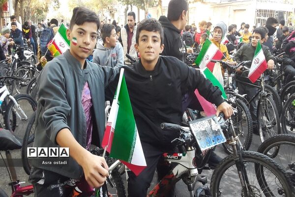 همایش بزرگ دوچرخه سواری در «بناب» شهر دوچرخه ایران