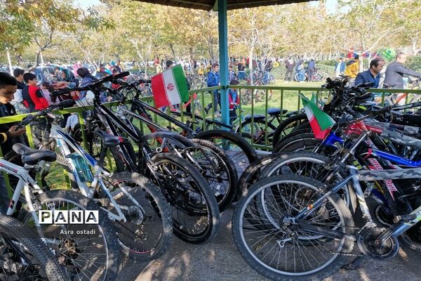 همایش بزرگ دوچرخه سواری در «بناب» شهر دوچرخه ایران