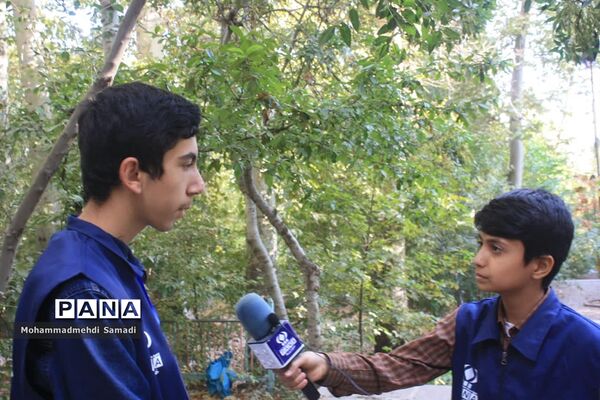 اردوی ملی آموزش دانش‌آموز خبرنگاران خبرگزاری پانا-پسران استان مرکزی