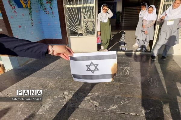 اعلام انزجاردانش‌آموزان آموزشگاه الله‌اکبر اسلامشهر از جنایات رژیم صهیونیستی