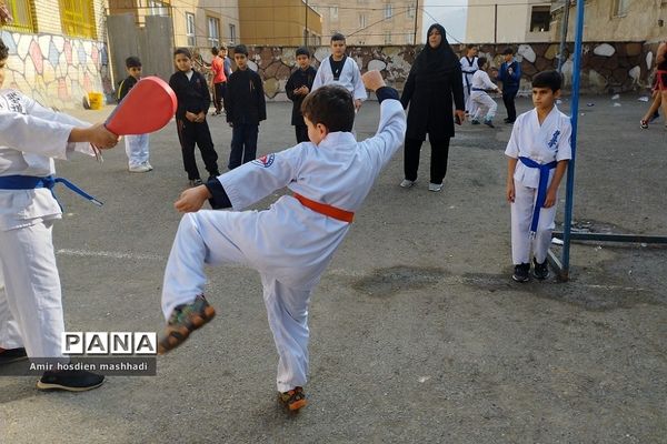 المپیاد ورزش‌های رزمی در دبستان دانش رودهن