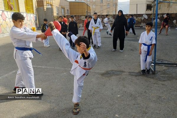 المپیاد ورزش‌های رزمی در دبستان دانش رودهن