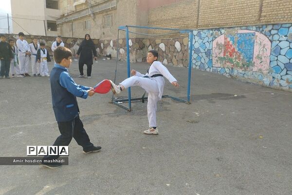 المپیاد ورزش‌های رزمی در دبستان دانش رودهن
