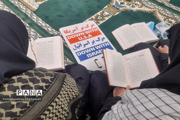ندای وحدت دانش‌آموزان با مردم فلسطین
