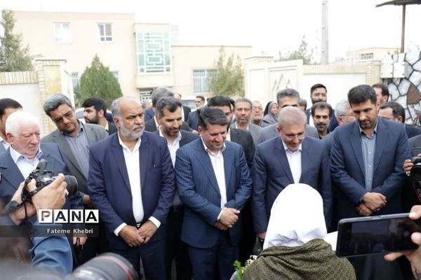 افتتاح مدرسه خیری اختلالات یادگیری ملک ثابت شهرستان مهریز