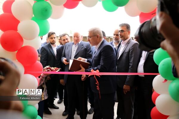 افتتاح مدرسه خیری اختلالات یادگیری ملک ثابت شهرستان مهریز