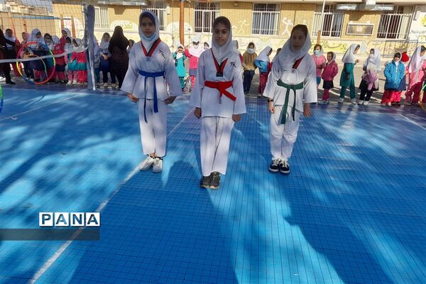 شور ونشاط در مدارس شهرستان آباده در هفته تربیت‌بدنی