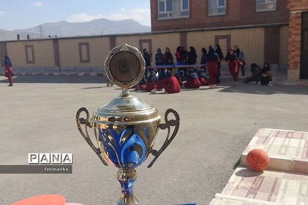 مراسم المپیاد ورزشی درون مدرسه‌ای در دبیرستان دخترانه شهید سردار سلیمانی شهرستان‌فیروزکوه