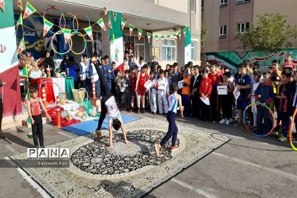 برگزاری المپیاد ورزشی درون مدرسه‌ای دبستان شهدای غزه قرچک
