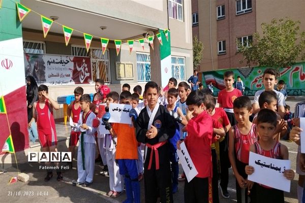 برگزاری المپیاد ورزشی درون مدرسه‌ای دبستان شهدای غزه قرچک