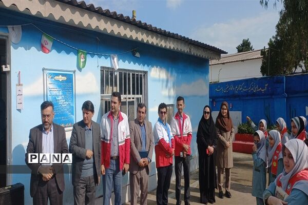 زنگ نمادین پویش طوفان آب در محمود‌آباد
