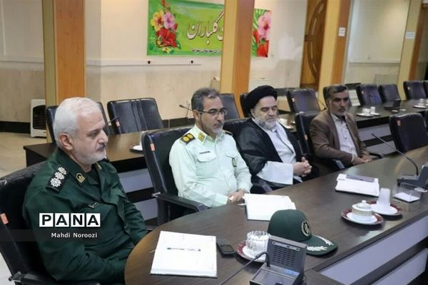 جلسه مراسم راهپیمایی ۱۳ آبان در شهرستان شهرضا