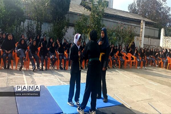 المپیاد ورزشی در دبیرستان عصمت گلوگاه