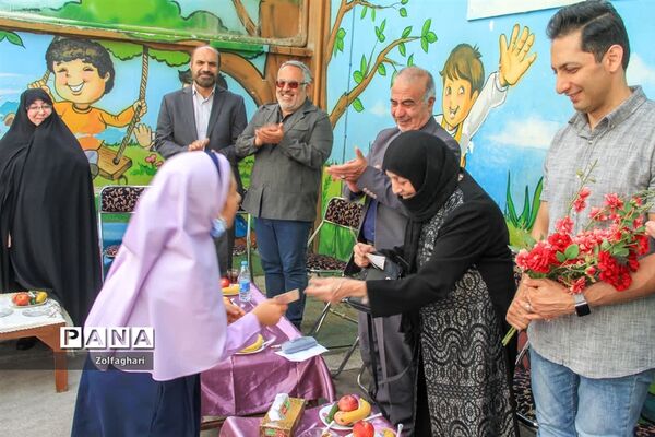 کلنگ زنی مدرسه خیرساز یاران خمینی منطقه ۱۳