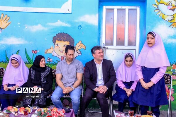 کلنگ زنی مدرسه خیرساز یاران خمینی منطقه ۱۳