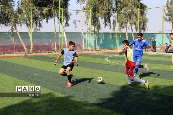 برگزاری مسابقه فوتبال بین مدارس شهر جوادآباد