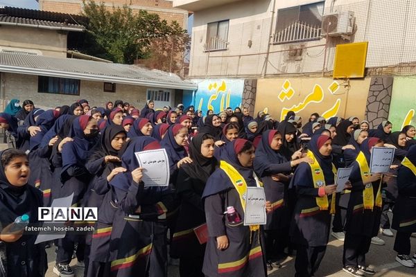 پویش طوفان آب در قائمشهر