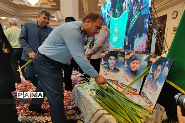 برگزاری سالگرد شهدای دانش‌آموزحادثه تروریستی حرم شاهچراغ (ع)درشیراز