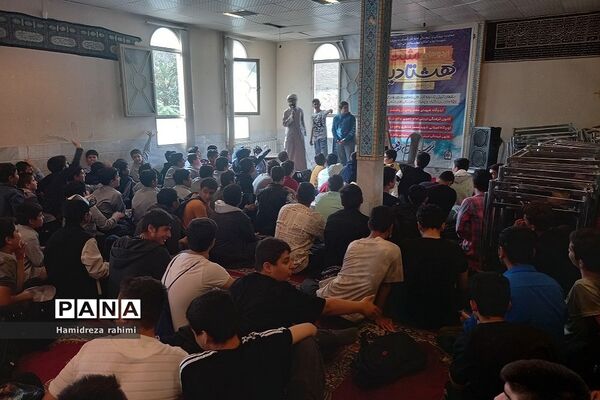 روز پایانی اردوی مثبت‌هشتادیا ۲  ویژه پسران در کانون امام خمینی(ره)