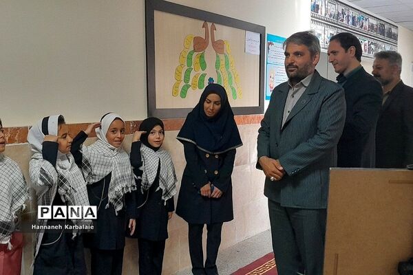 برگزاری آیین یادبود شهید مدافع امنیت بهارستانی