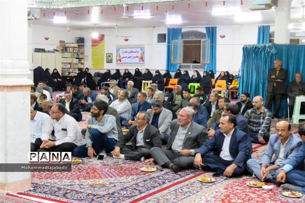 مراسم تکریم خدام موکب امام رضا (ع) شهرستان سبزوار