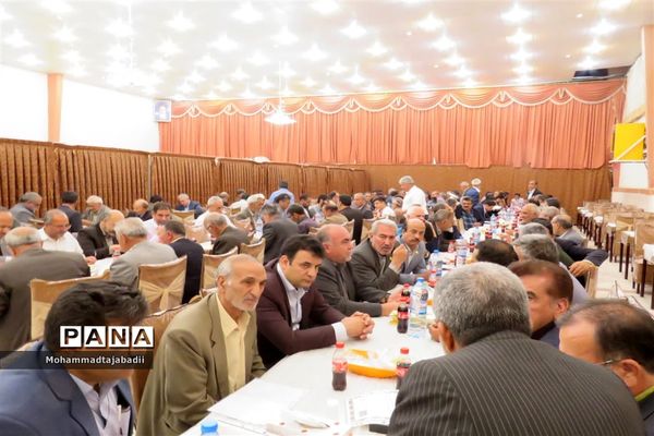 مراسم تکریم خدام موکب امام رضا (ع) شهرستان سبزوار