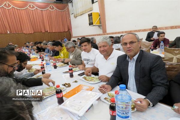 مراسم تکریم خدام موکب امام رضا (ع) شهرستان سبزوار