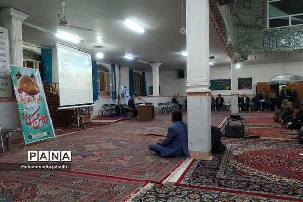 مراسم تکریم خدام موکب امام رضا (ع) شهرستان سبزوار