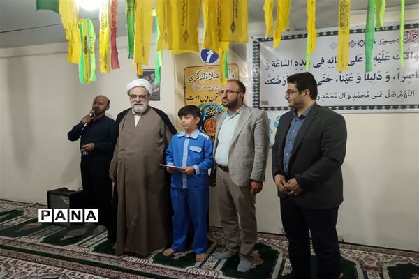 برگزاری نماز جماعت در مدارس شهرستان جویبار