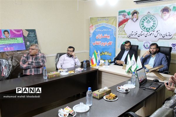 بازدید مدیرکل اداره  فرهنگ و ارشاد اسلامی خوزستان از دفتر خبرگزاری پانا