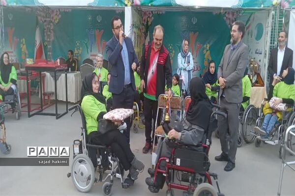 همایش بزرگ ویلچررانی به‌مناسبت هفته تربیت‌بدنی