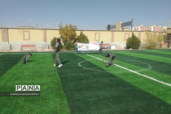 برگزاری المپیاد ورزشی درون‌مدرسه‌ای در دبستان ابوعلی‌سینا شهرستان فیروزکوه