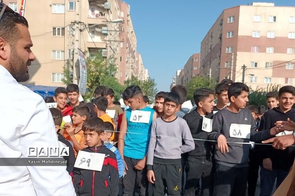 برگزاری مسابقه دو و میدانی در یوسف‌آباد صیرفی شهریار